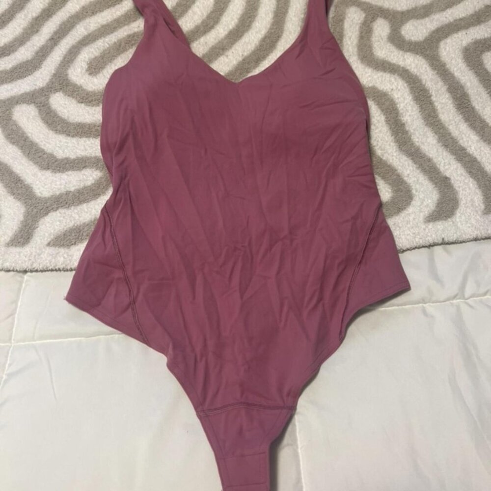 Lululemon Align Bodysuit - Size 6, Velvet Dust